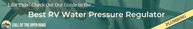 Best RV Water Pressure Regulator Banner